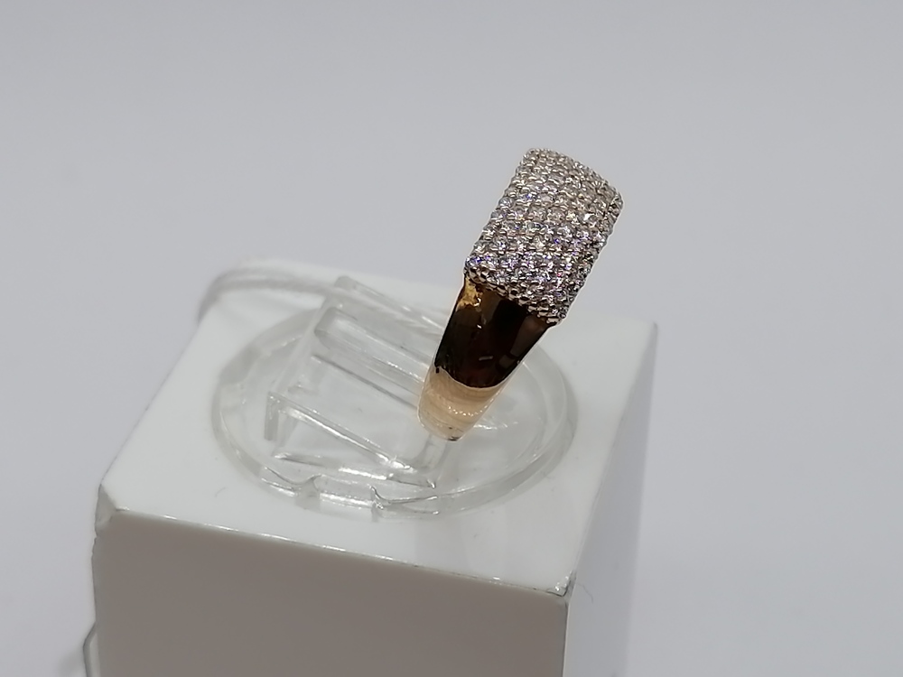 КОЛКМИ585 КОЛЬЦО С КАМНЯМИ (Au 585)