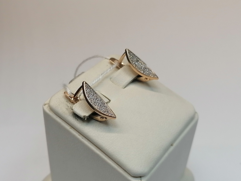 СЕРЬГИ С КАМНЯМИ (Au 585)