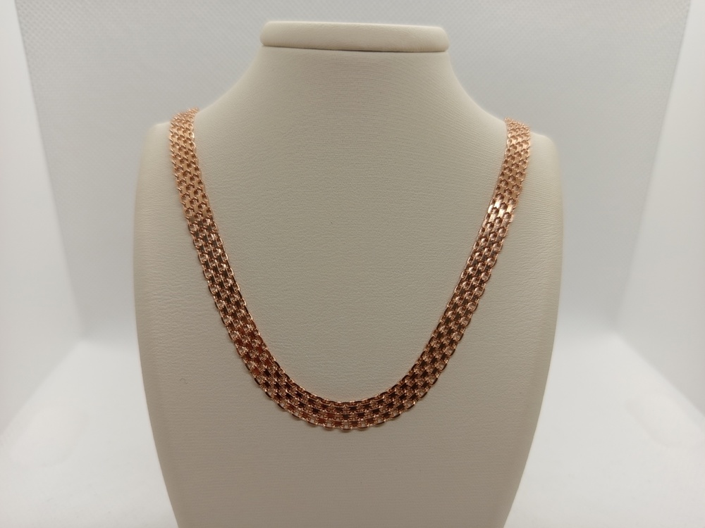 ЦЛБМ585 ЦЕПЬ ПОЛНОВЕСНАЯ Бисмарк машинный (Au 585)