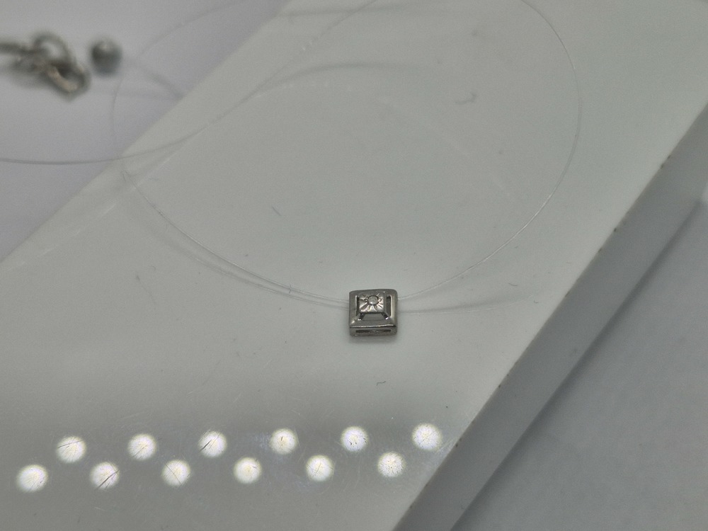 КОЛЬЕ БРИЛЛИАНТ (Ag 925)