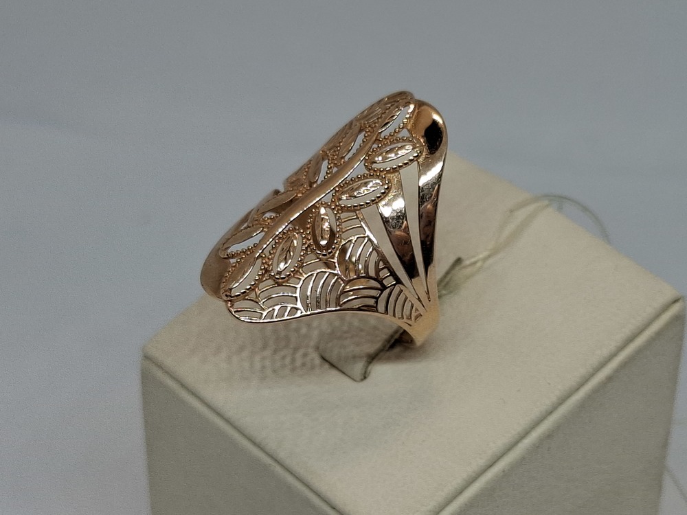 КОЛЬЦО БЕЗ КАМНЯ (Au 585)