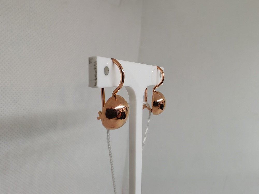 СЕРЬГИ БЕЗ КАМНЯ (Au 583)