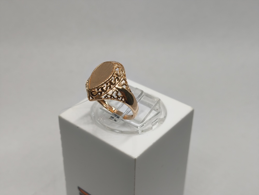 КОЛЬЦО БЕЗ КАМНЯ (Au 585)