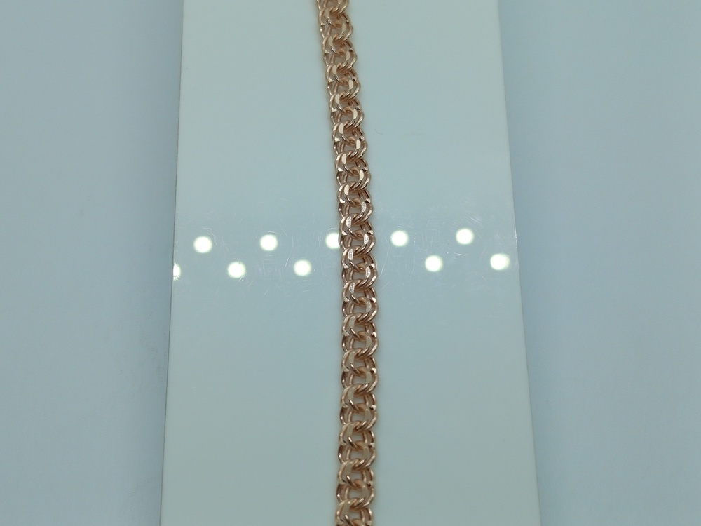 НБ 12-316ПГ БРАСЛЕТ ПУСТОТЕЛЫЙ (Au 585)