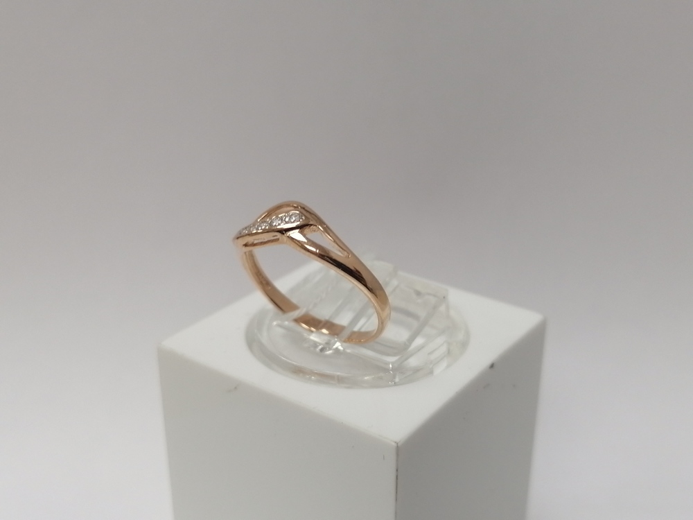 КОЛКМИ585 КОЛЬЦО С КАМНЯМИ (Au 585)