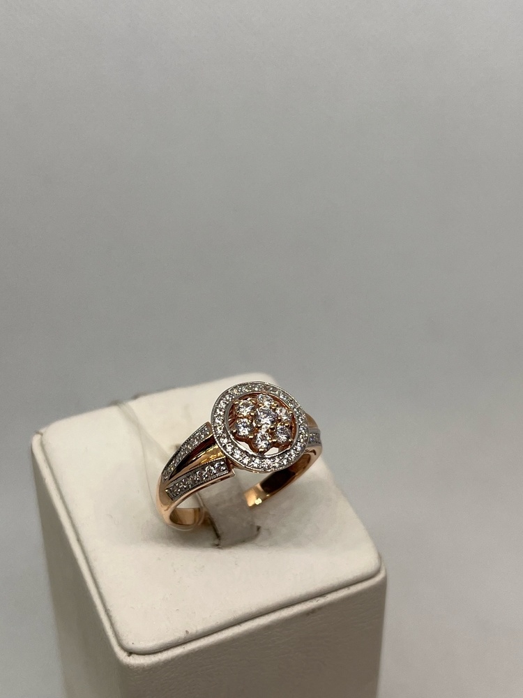 11866 КОЛЬЦО С КАМНЯМИ (Au 585)