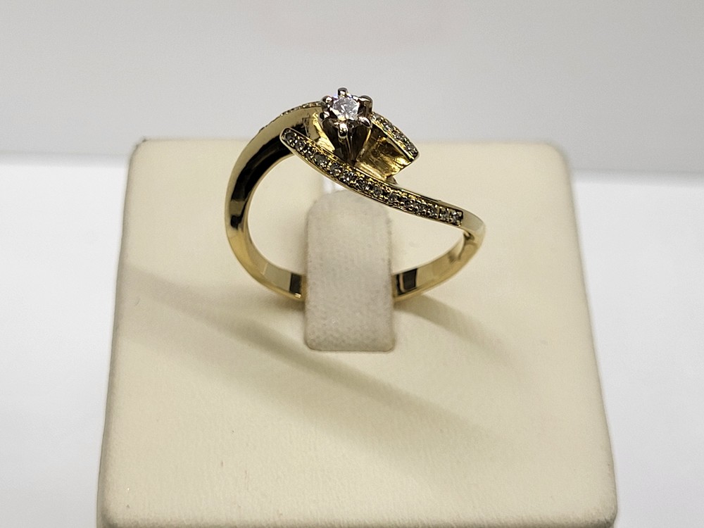 КОЛЬЦО БРИЛЛИАНТ Au 585