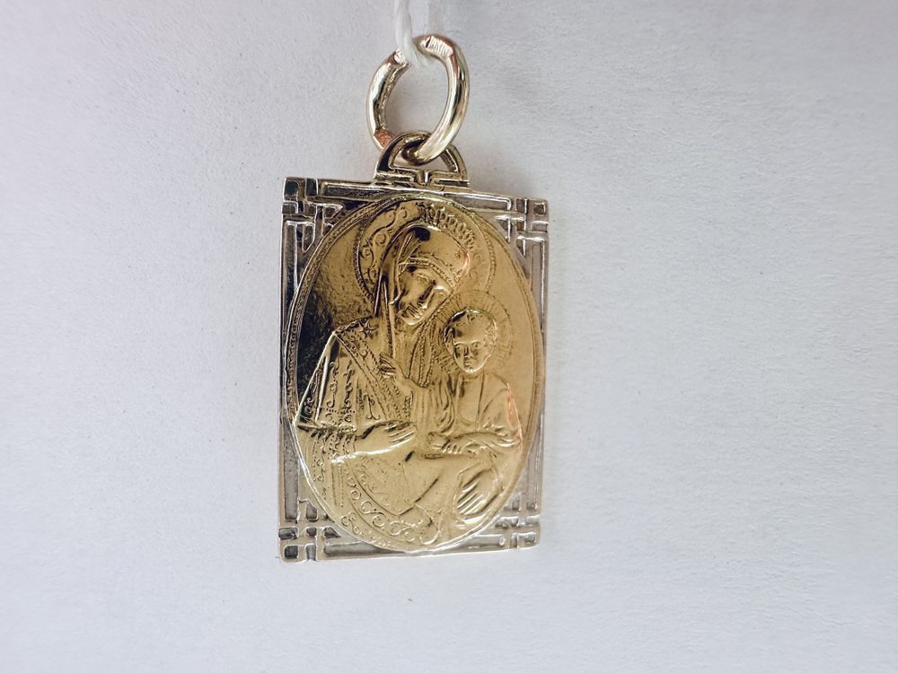 ПОДИБК585 ПОДВЕСКА ИКОНА БЕЗ КАМНЯ (Au 585)