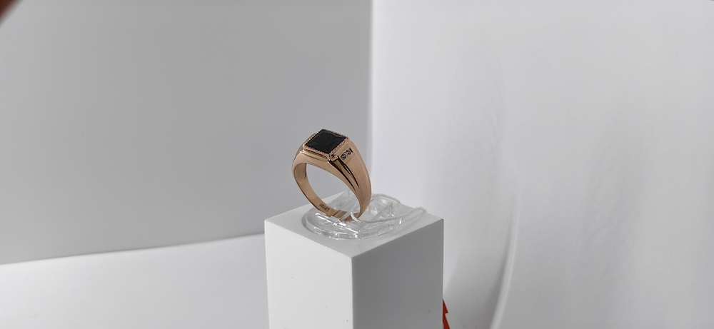 ПЕЧАТКА С КАМНЯМИ (Au 585)