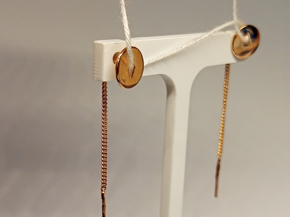 СПРО585 СЕРЬГИ ПРОДЕВКИ (Au 585)