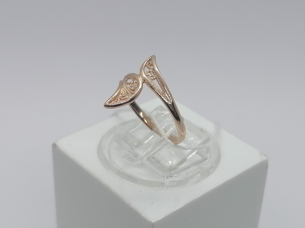 КОЛБКМ585 КОЛЬЦО БЕЗ КАМНЯ (Au 585)