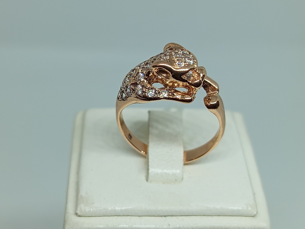 КОЛКМИ585 КОЛЬЦО С КАМНЯМИ (Au 585)