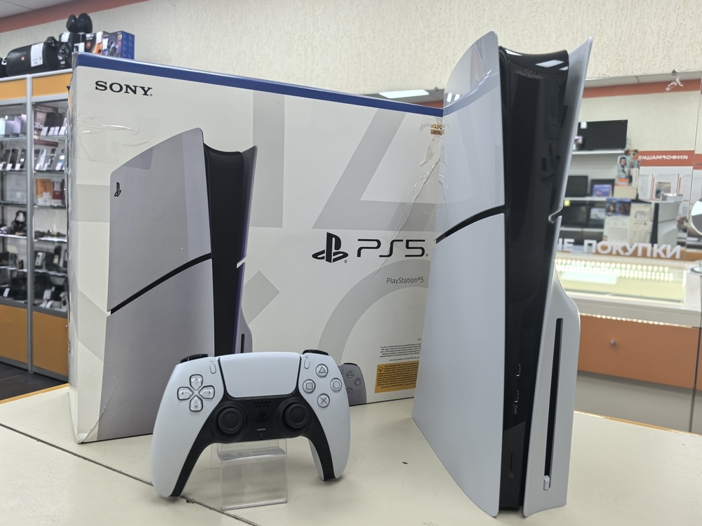 Игровая приставка PlayStation 5 Slim 1TB (С дисководом)