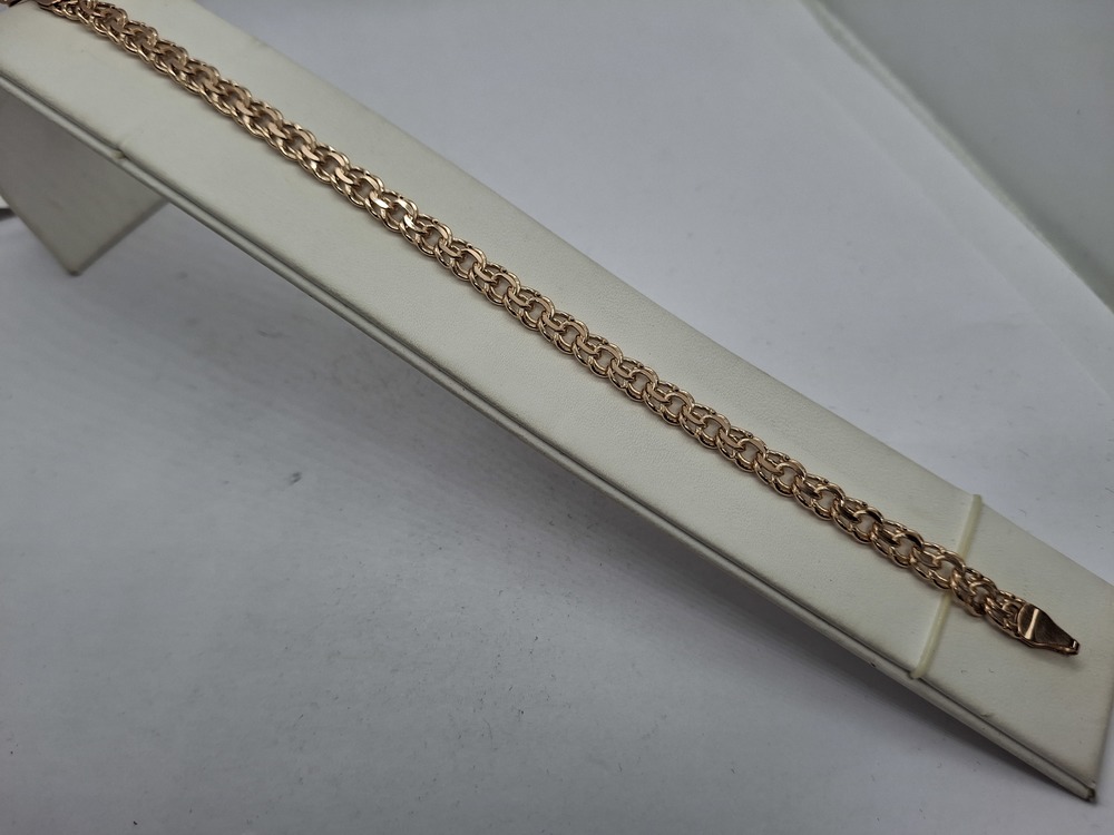 670008023 БРАСЛЕТ ПУСТОТЕЛЫЙ Бисмарк (Au 585)