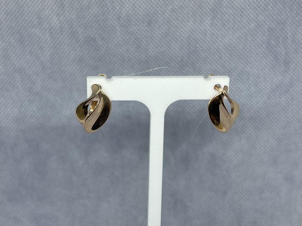 СЕРЬГИ БЕЗ КАМНЯ (Au 585)