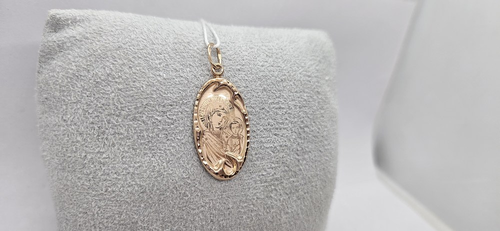 ПОДИБК585 ПОДВЕСКА ИКОНА БЕЗ КАМНЯ (Au 585)