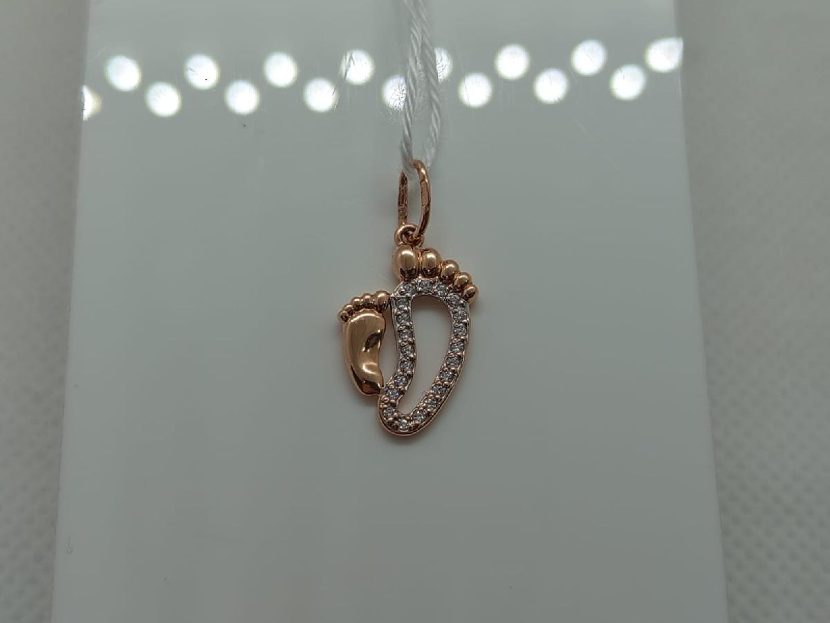 ПОДКМИ585 ПОДВЕСКА С КАМНЯМИ (Au 585)