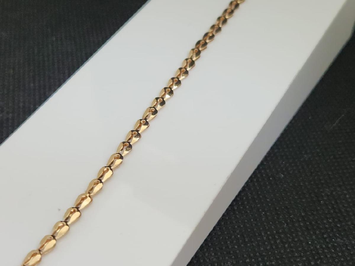 БРАСЛЕТ ПОЛНОВЕСНЫЙ Штамповка Au 585