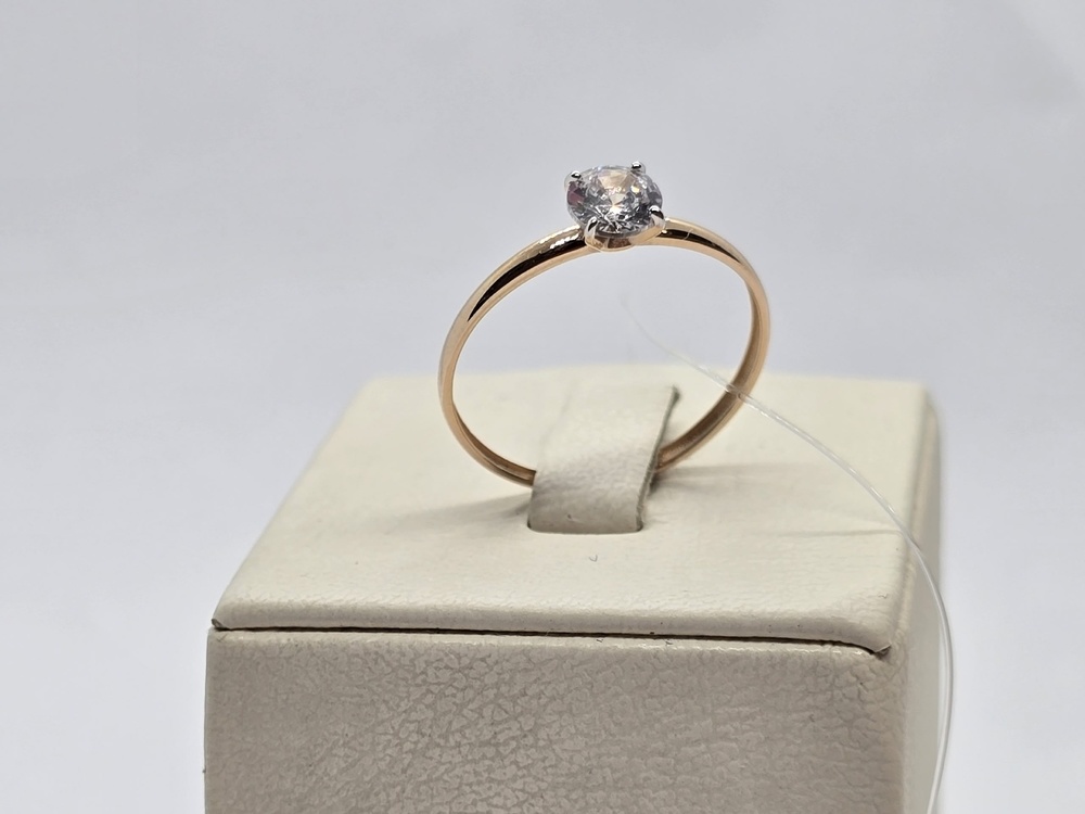 КОЛЬЦО С КАМНЕМ (Au 585)