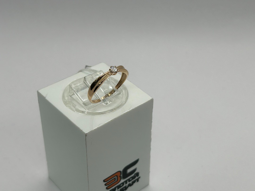 КОЛЬЦО С КАМНЕМ (Au 585)