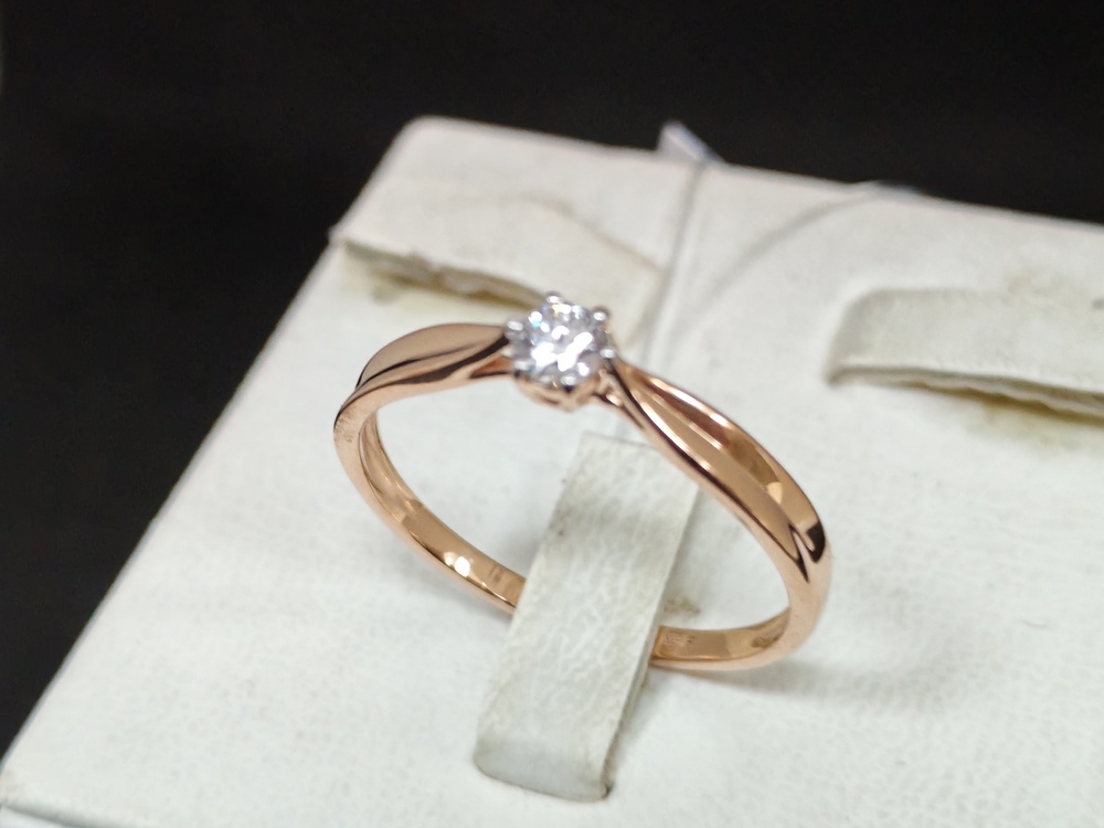 КОЛЬЦО БРИЛЛИАНТ (Au 585)