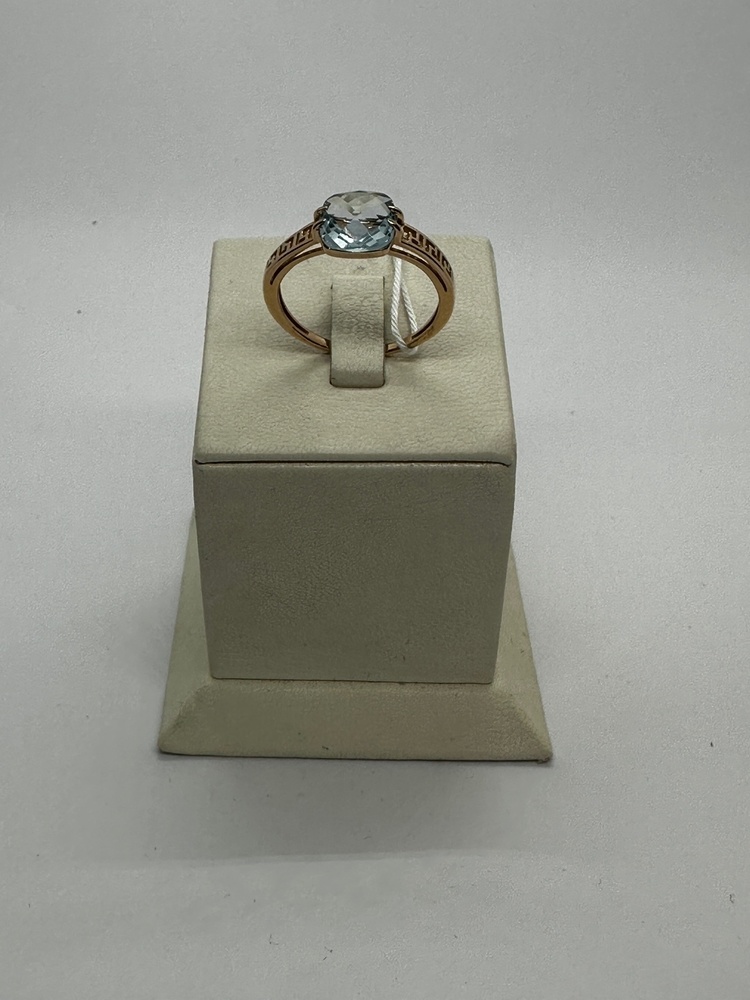 КОЛКМ585 КОЛЬЦО С КАМНЕМ (Au 585)