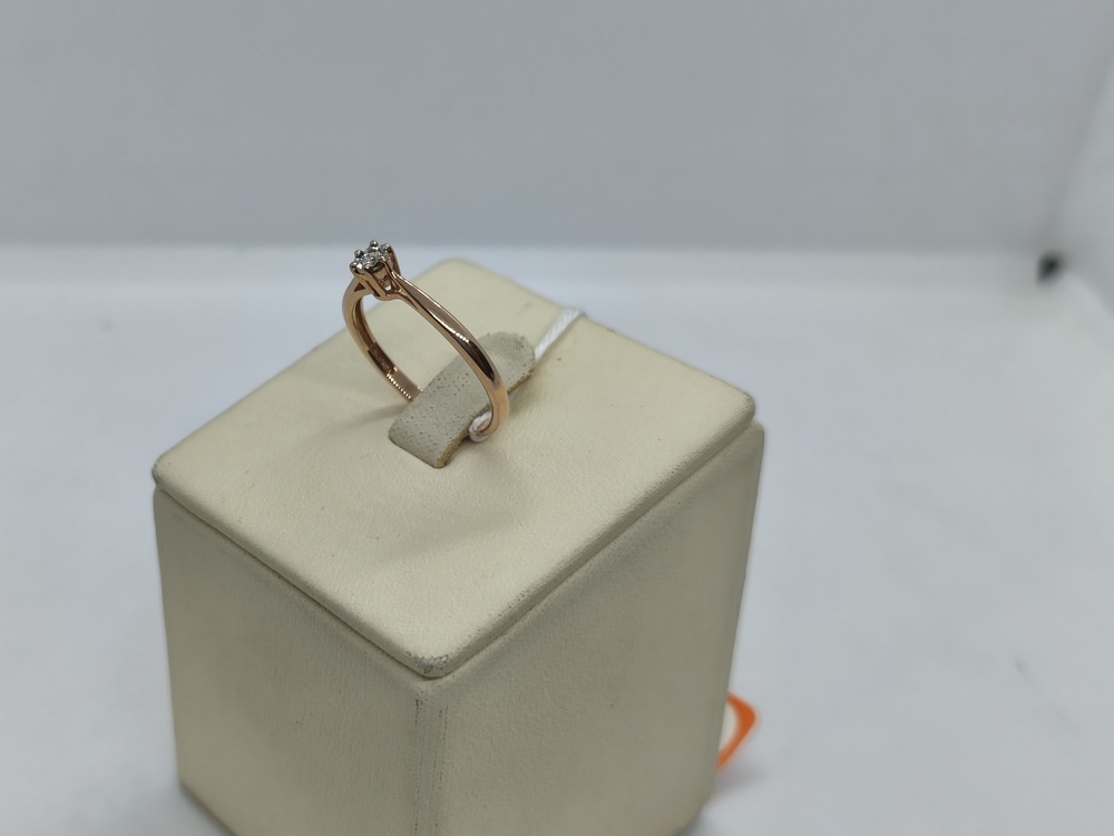 КОЛЬЦО БРИЛЛИАНТ Au 585