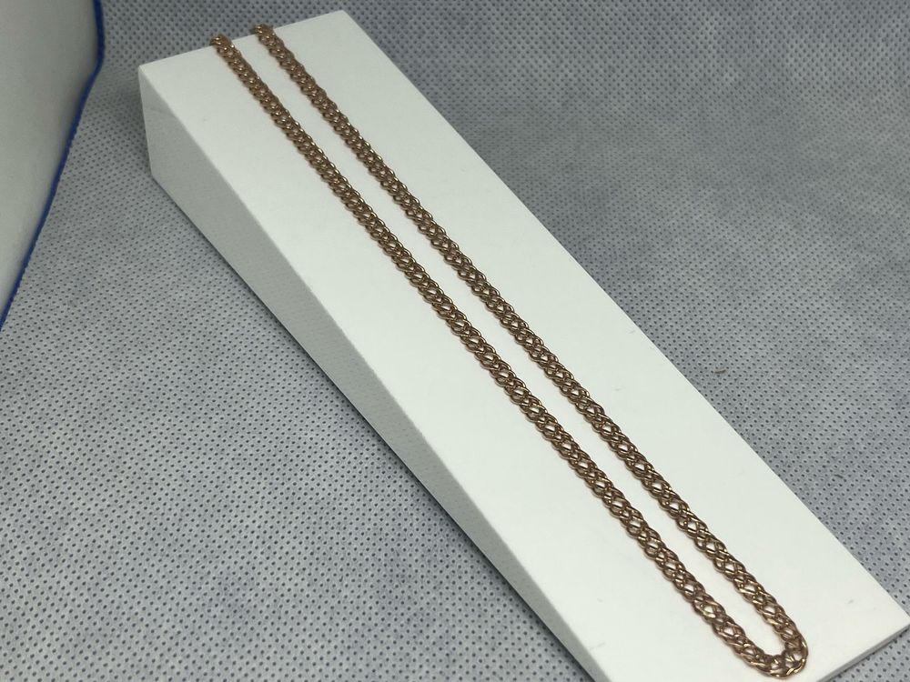 ЦЛР2585 ЦЕПЬ ПОЛНОВЕСНАЯ Ромб двойной (Au 585)