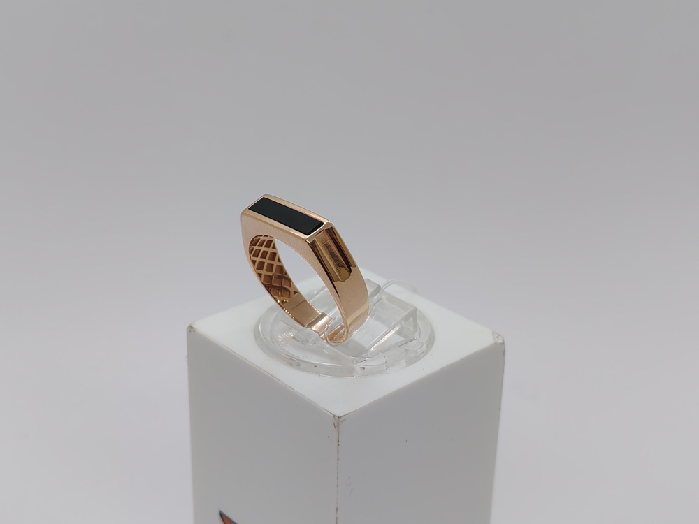 КОЛЬЦО ПЕЧАТКА с камнем (Au 585)