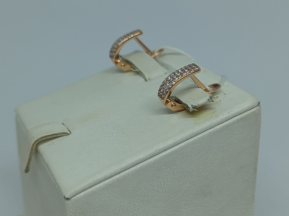 СЕРЬГИ С КАМНЯМИ (Au 585)