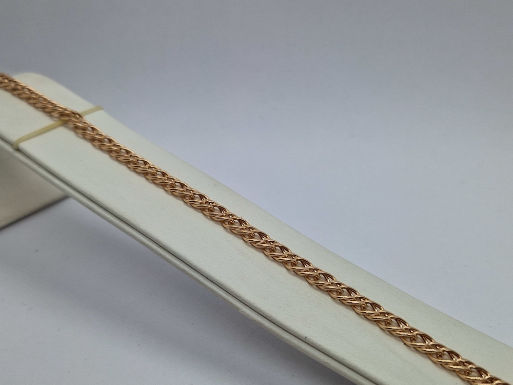 НБ 12-076ПГ БРАСЛЕТ ПУСТОТЕЛЫЙ (Au 585)