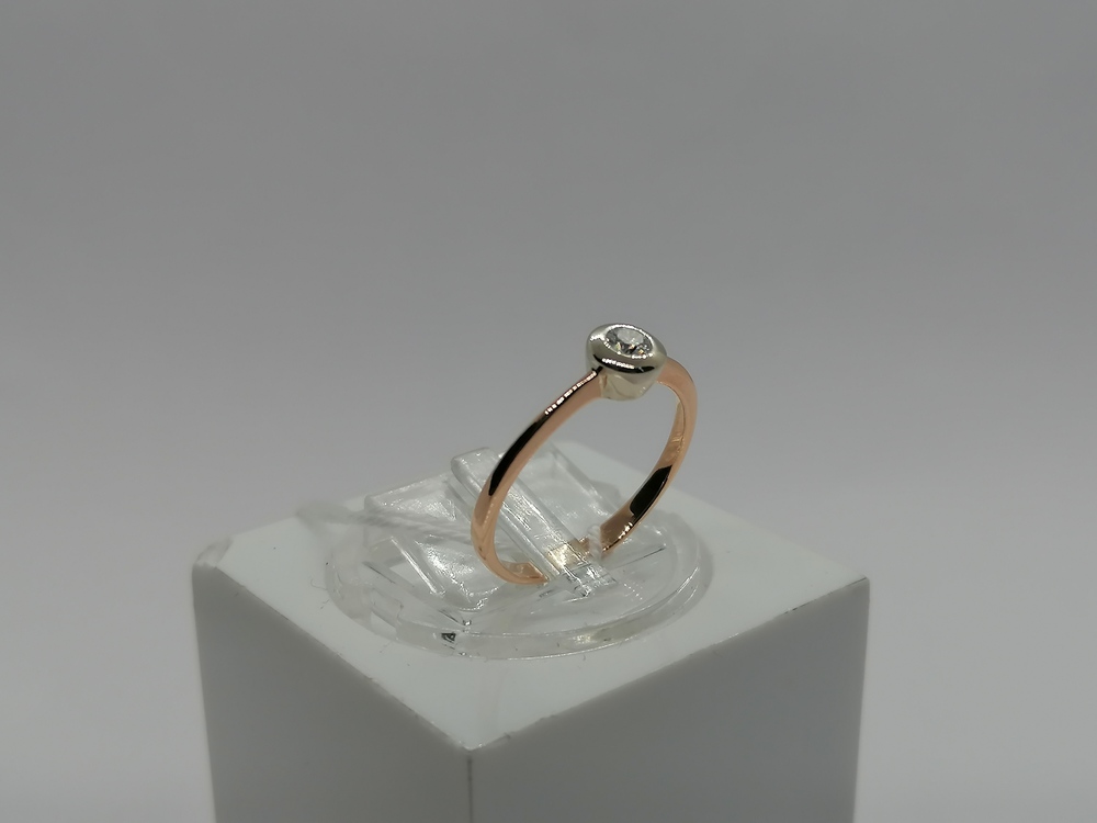 КОЛЬЦО БРИЛЛИАНТ Au 585