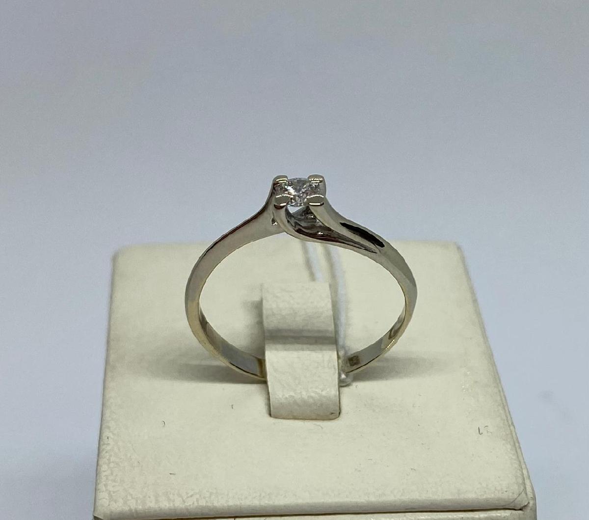 КОЛЬЦО БРИЛЛИАНТ Au 585