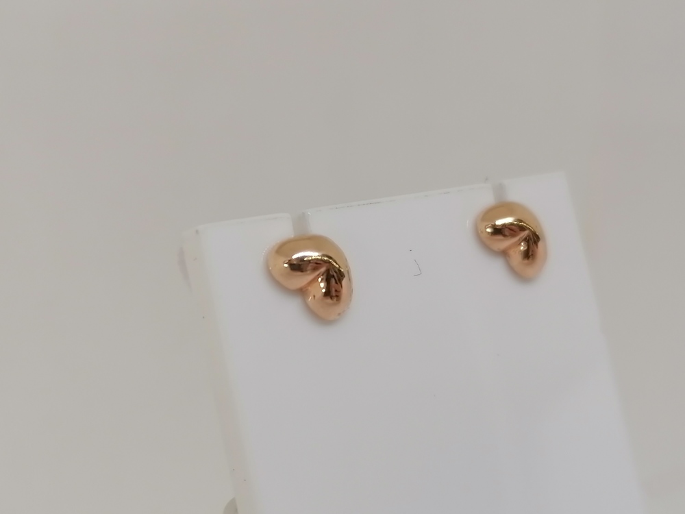 СЕРЬГИ ПУСЕТЫ без камня (Au 585)