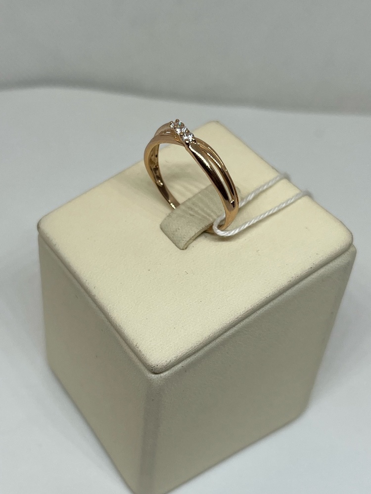 КОЛКМИ585 КОЛЬЦО С КАМНЯМИ (Au 585)