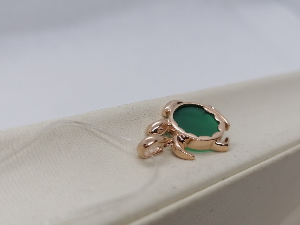 ПОДВЕСКА АГАТ (Au 585)