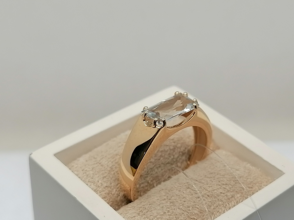 КОЛЬЦО ТОПАЗ (Au 585)