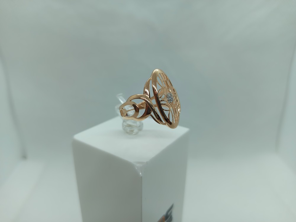 КОЛЬЦО С КАМНЕМ (Au 585)