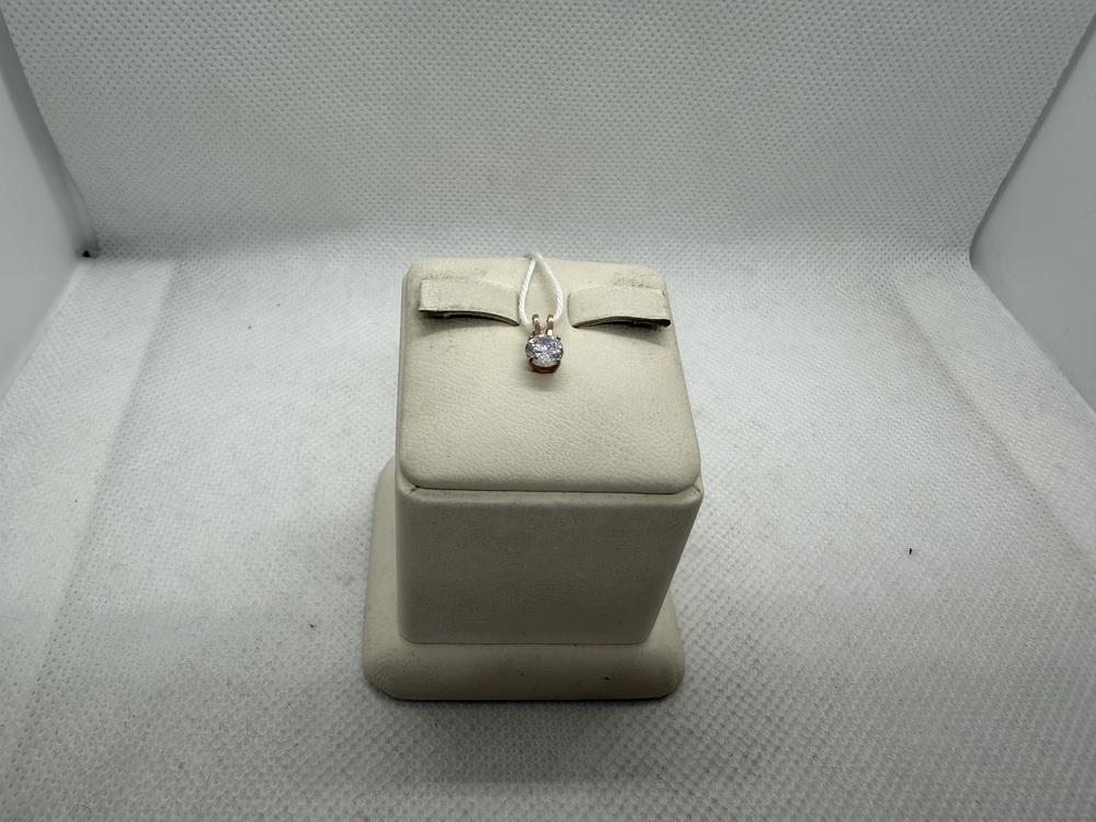 ПОДКМ585 ПОДВЕСКА С КАМНЕМ (Au 585)