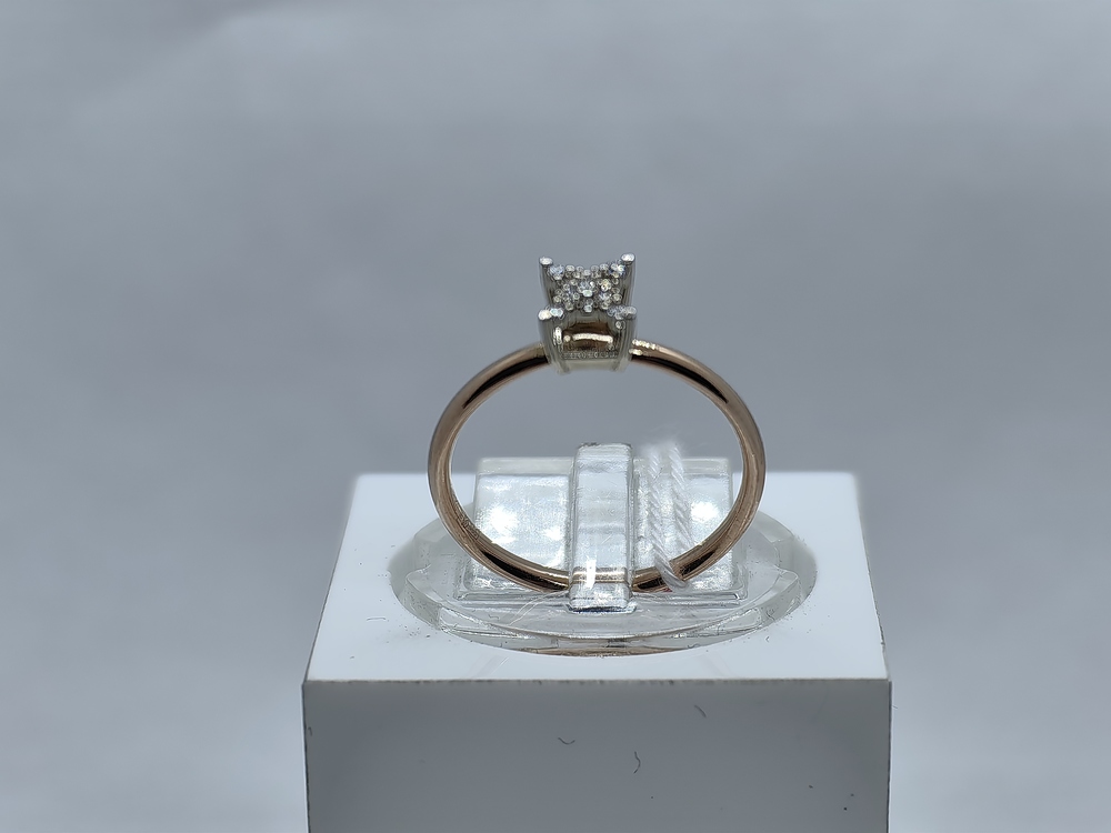 КОЛКМИ585 КОЛЬЦО С КАМНЯМИ (Au 585)