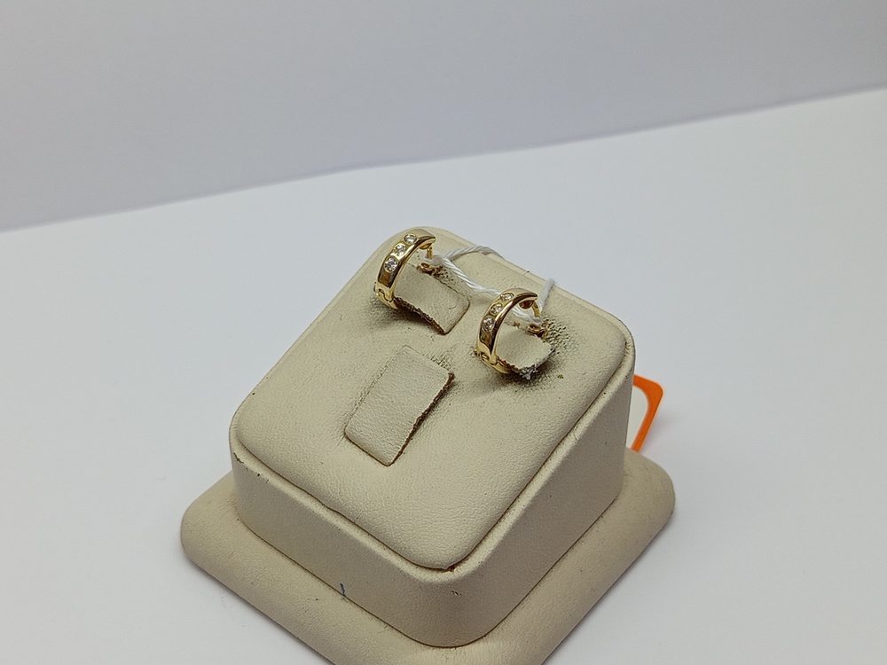 СЕРЬГИ С КАМНЯМИ (Au 585)