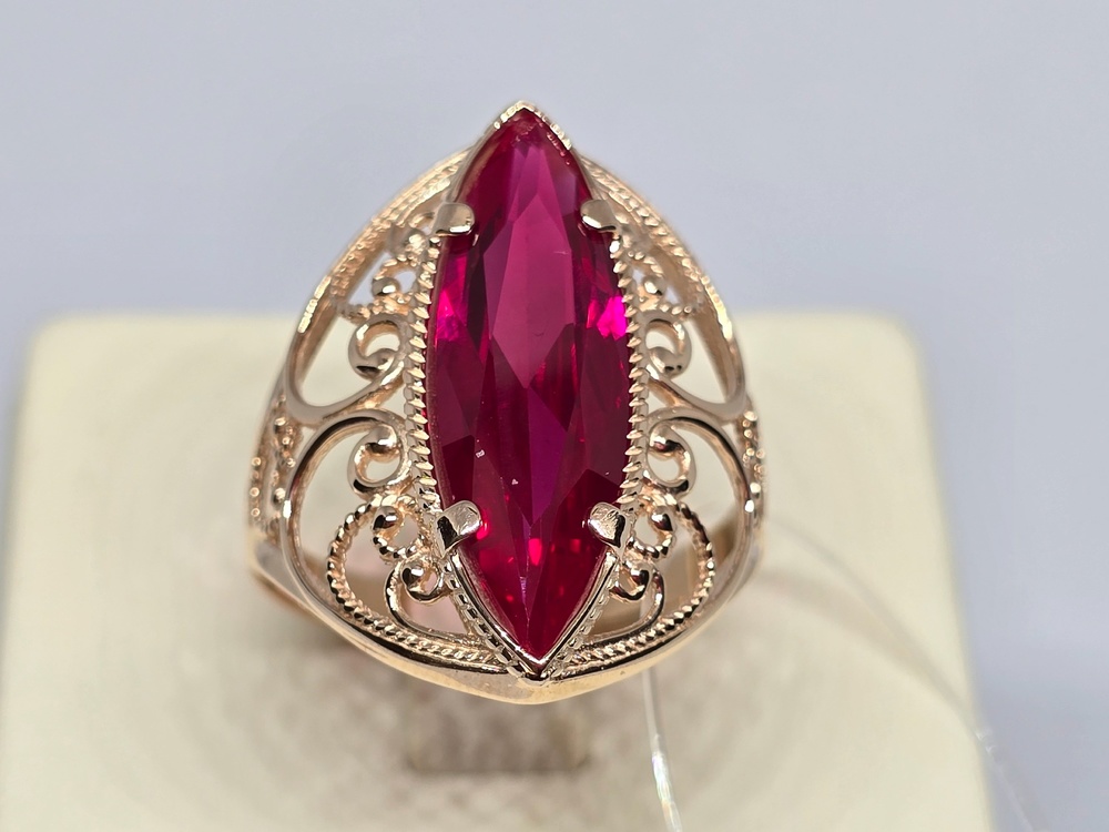 КОЛЬЦО С КАМНЕМ (Au 585)