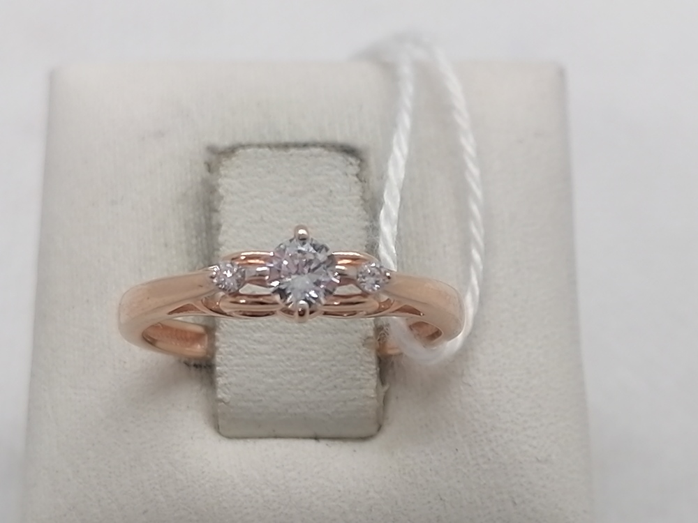 КОЛКМИ585 КОЛЬЦО С КАМНЯМИ (Au 585)