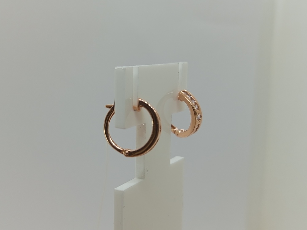 СЕРЬГИ С КАМНЯМИ (Au 585)