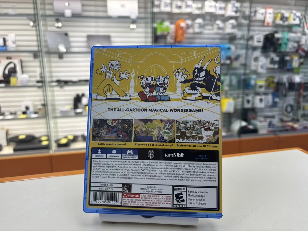 Игра Playstation 4 Cuphead