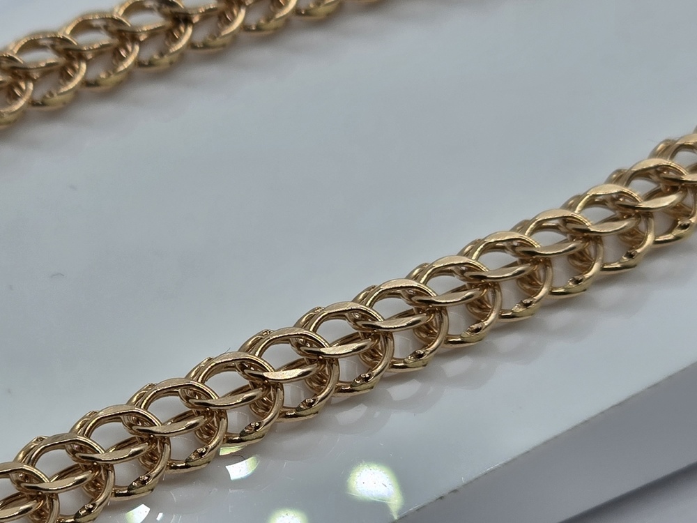 ЦПИТ585 ЦЕПЬ ПУСТОТЕЛАЯ Итальянка (Au 585)