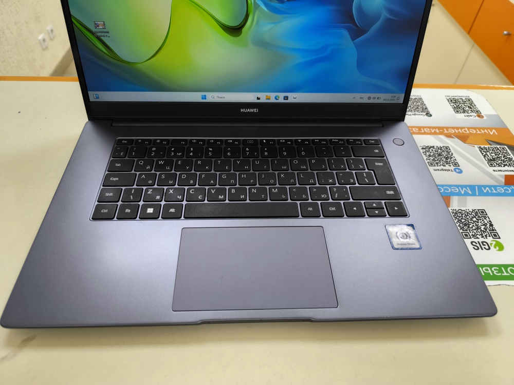 Ноутбук Huawei; Core I3-1115G4, Intel UHD Graphics, 8 Гб, 240 Гб, Нет