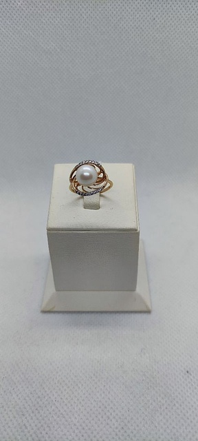 КОЛКМИ585 КОЛЬЦО С КАМНЯМИ (Au 585)