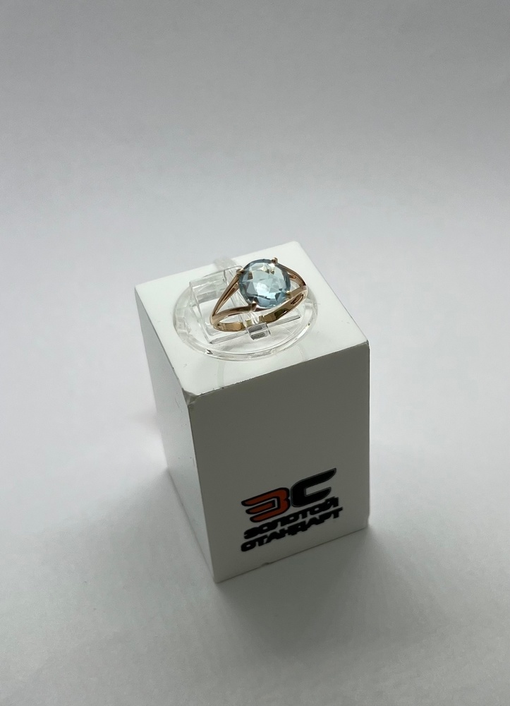 КОЛЬЦО С КАМНЕМ (Au 585)