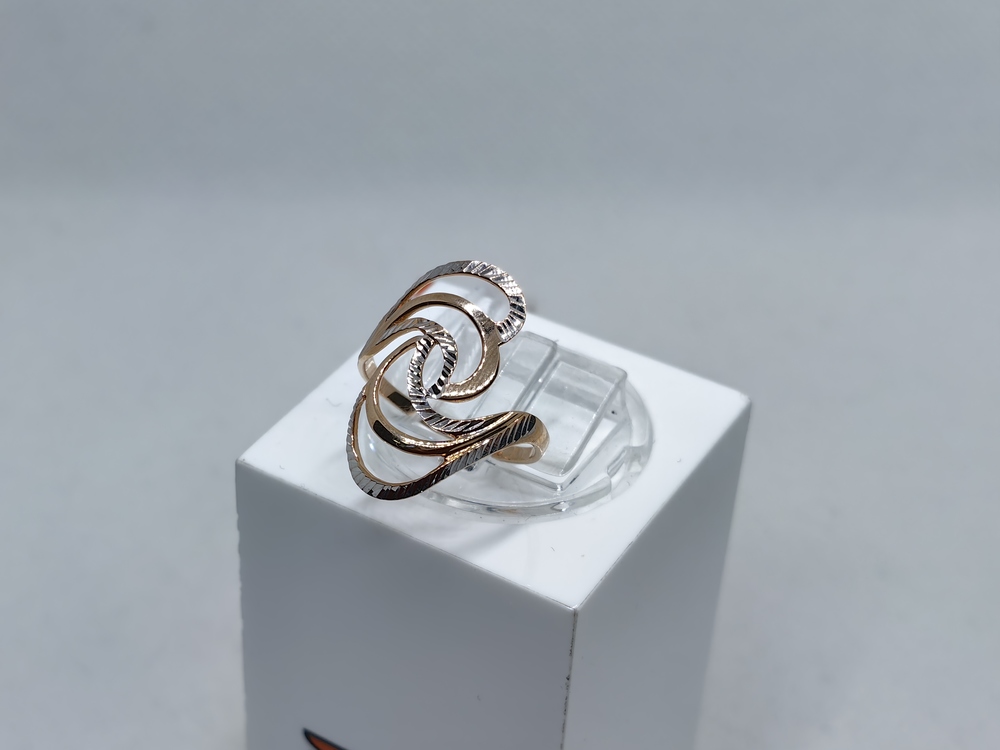 КОЛБКМ585 КОЛЬЦО БЕЗ КАМНЯ (Au 585)